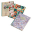 Maxiquaderno Nature Flowers - spiralato - 225 x 297mm - 4 fori - microperforato - 80 gr - 120 fogli - 5mm - Pigna