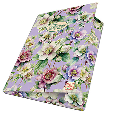 Cartella 3 lembi con elastico Nature Flowers - A4 - dorso piatto - fantasie assortite - Pigna