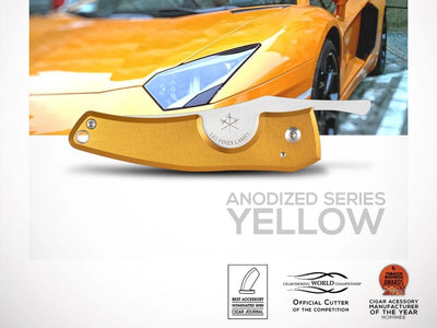 Les Fines Lames TAGLIASIGARI LE PETIT ANODIZED YELLOW
