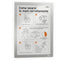 Cornice magnetica Duraframe - A5 - 15 x 21 cm - silver - Durable