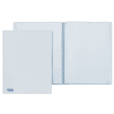 Portalistini Sviluppo - buccia - PP - 22 x 30 cm - 30 buste - trasparente - Favorit