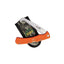 Outdoor Edge Flip N Zip Saw Orange acciaio manganese alluminio fodero Nylon camo - dettaglio