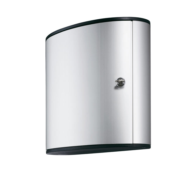 Cassetta portachiavi da parete Key Box - 30,2 x 11,8 x 28 cm - 54 posti - grigio - Durable