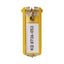 Portachiavi Key Clip - giallo - Durable - conf. 6 pezzi