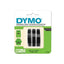 Nastro a rilievo - 9 mm x 3 mt - nero - Dymo - blister 3 nastri