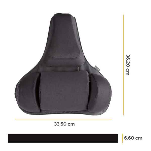 Supporto lombare ergonomico - 38 x 37,4 x 8,8 cm -  nero - Fellowes