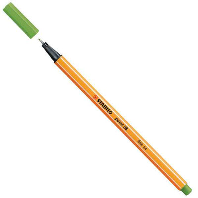 Fineliner Point 88 - tratto 0,4 mm - verde mela 33 - Stabilo