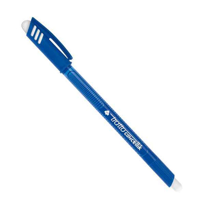Penna a sfera cancellabile Cancellik - punta 1,0mm - colori assortiti - Tratto - conf. 4 pezzi