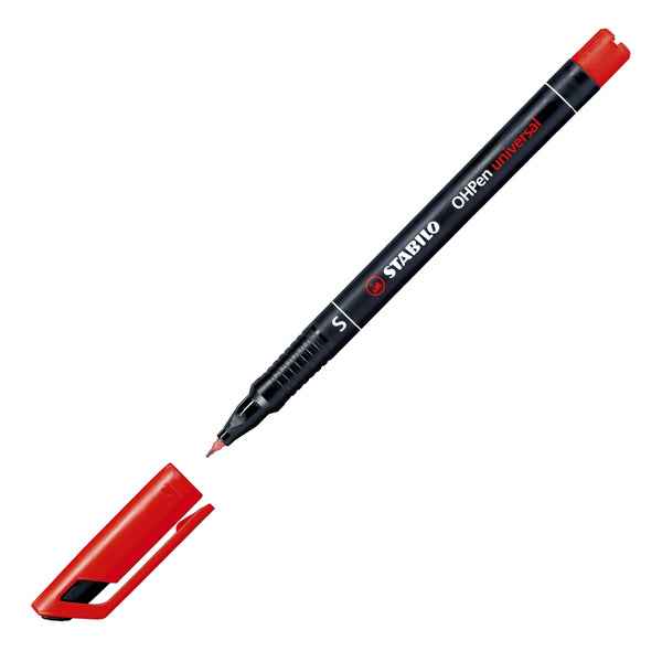 Pennarelli OHPen 841 universal permanente  - punta superfine 0,4mm - astuccio  4 colori - Stabilo