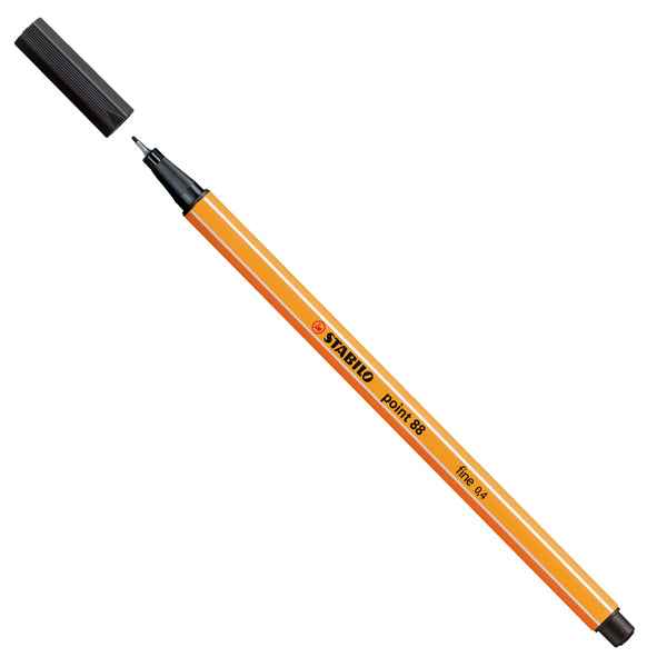 Fineliner Point 88 - tratto 0,4 mm - colori assortiti - Stabilo - conf.10 pezzi