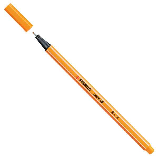Fineliner Point 88 - tratto 0,4 mm - colori assortiti - Stabilo - conf.10 pezzi