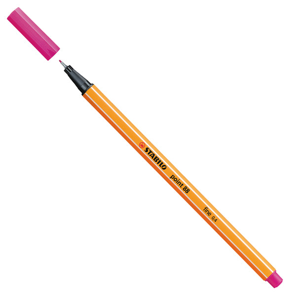 Fineliner Point 88 - tratto 0,4 mm - colori assortiti - Stabilo - conf.10 pezzi