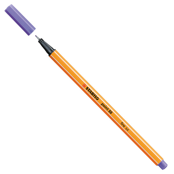 Fineliner Point 88 - tratto 0,4 mm - colori assortiti - Stabilo - conf.10 pezzi