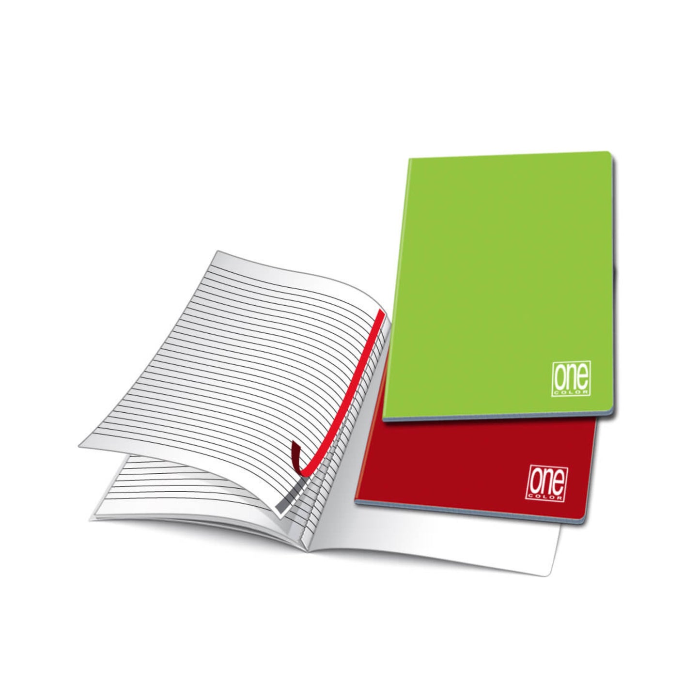 Quaderno One Color - A5 - 5 mm - 20+1 fogli - 80 gr - Blasetti