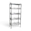 Metallika Scaffale Modulare in Acciaio Cromato 75 × 35 × H 252 cm, 5 Ripiani
