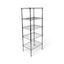 Metallika Scaffale Modulare in Acciaio Cromato 60 × 45 × H 152 cm, 5 Ripiani
