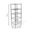 Metallika Scaffale Modulare in Acciaio Cromato 60 × 35 × H 152 cm, 5 Ripiani
