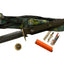 Survival Black Blade 20 cm Lente - dettaglio lente ingrandimento e accessori nel manico