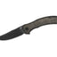 Coltello EDC QSP Walrus Rough Micarta D2 black marrone scuro QS151-B2