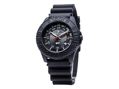 Smith & Wesson Watch Tritium Mil-Pol nero – dettaglio indici tritio