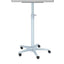 Lavagna portablocco Classic con ruote - 100 x 67,5 cm - bianco - Nobo