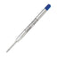 Refill sfera QuinkFlow - punta media - metallo - blu  - Parker