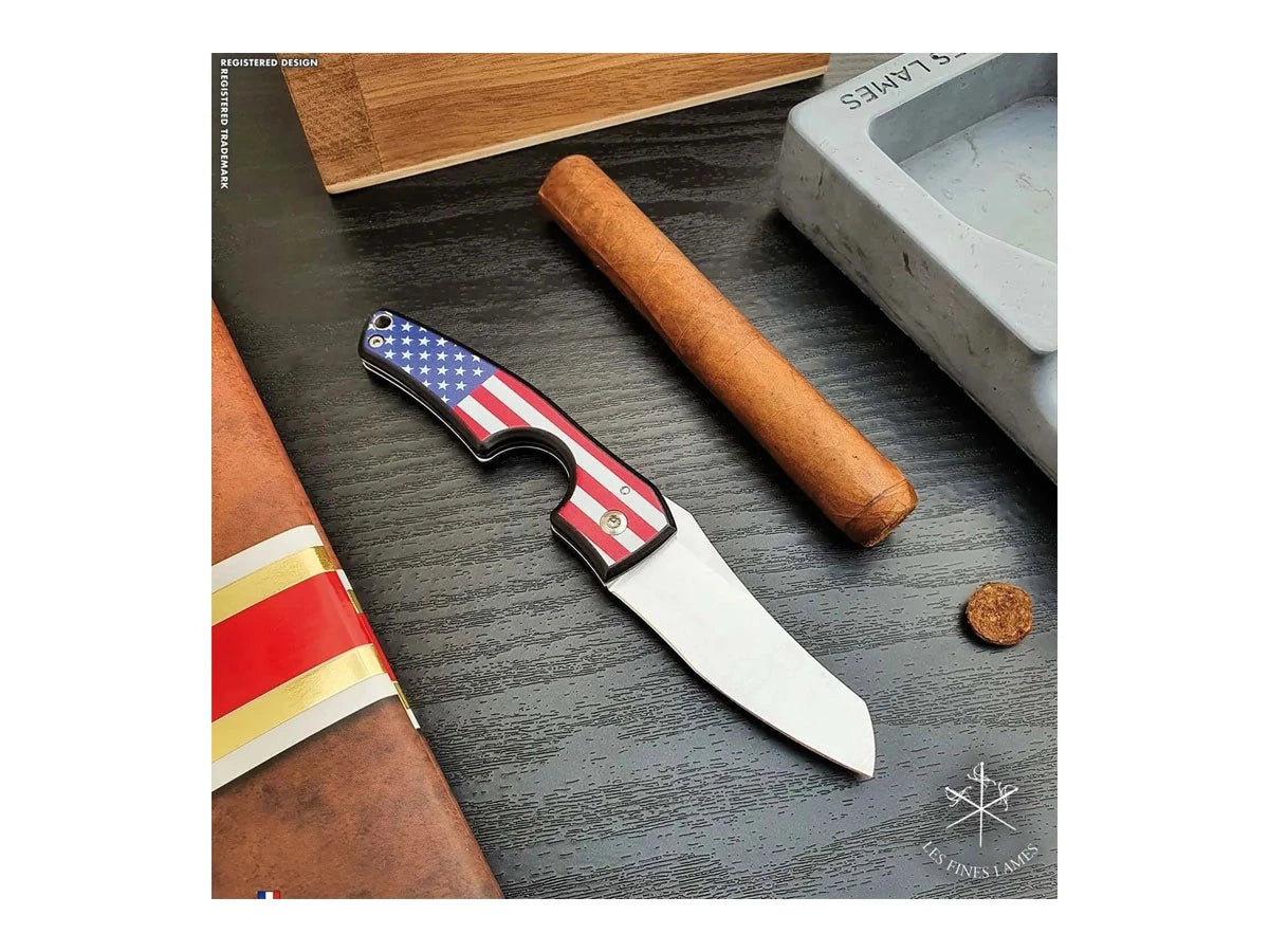 Les Fines Lames TAGLIASIGARI LE PETIT FLAG-USA DARK