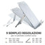Leggio Booklift - formato A4 - silver - Fellowes