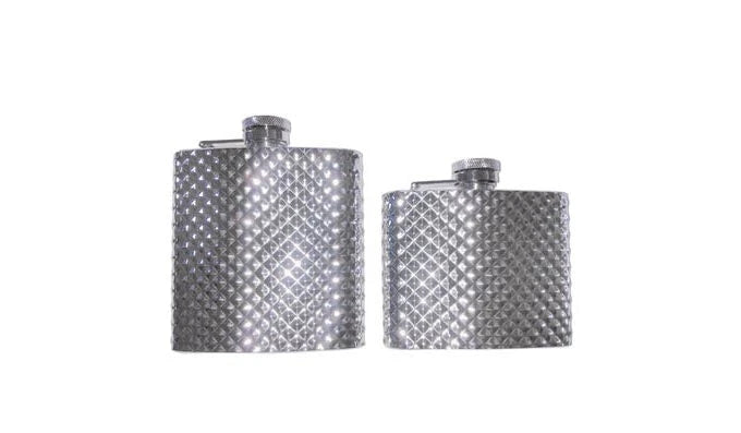 FIASCHETTA INOX MARTELLATA 7oz