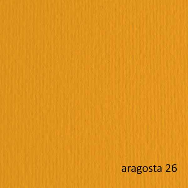 Cartoncino Elle Erre - 70 x 100 cm - 220 gr - aragosta 126 - Fabriano - blister 10 fogli