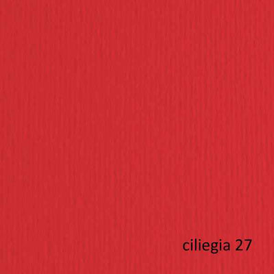 Cartoncino Elle Erre - 70 x 100 cm - 220 gr - ciliegia 127 - Fabriano - blister 10 fogli