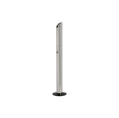 Portacenere da terra - da esterno - diametro 18 cm - H 90 cm - acciaio inox