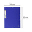 Cartellina con elastico - cartone riciclato - 3 lembi - 24 x 32 cm - colori assortiti - Exacompta