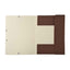 Cartellina con elastico - cartone riciclato - 3 lembi - 24 x 32 cm - colori assortiti - Exacompta