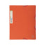 Cartellina con elastico - cartone riciclato - 3 lembi - 24 x 32 cm - colori assortiti - Exacompta