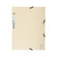Cartellina con elastico - cartone riciclato - 3 lembi - 24 x 32 cm - colori assortiti - Exacompta