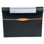 Portadocumenti a soffietto Optima - 13 tasche - 23 x 33 cm - PP- nero - Rexel