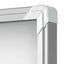 Bacheca per esterni - fondo magnetico bianco - 9 fogli A4 - verticale - Nobo