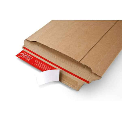 Busta in cartone CP 015 F Flute - formato B4+ (400x285 mm) - altezza massima 50 mm - ColomPac