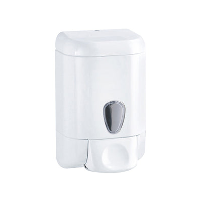 Dispenser sapone Prestige - murale - capacità 1 L - bianco/azzurro trasparente - Mar Plast