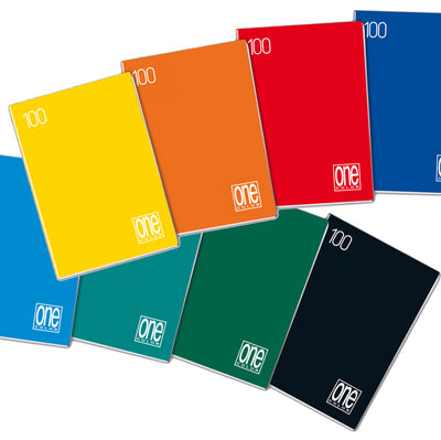 Maxiquaderno One Color - A4 - 1 rigo c/margine - 18+1 fogli - 100 gr - Blasetti