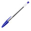 Penna a sfera Cristal - punta media 1,0mm - blu  - Bic - conf. 90+10 pezzi