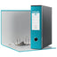 Registratore Eurofile G53 - dorso 8 cm - commerciale 23 x 30 cm - turchese - Esselte