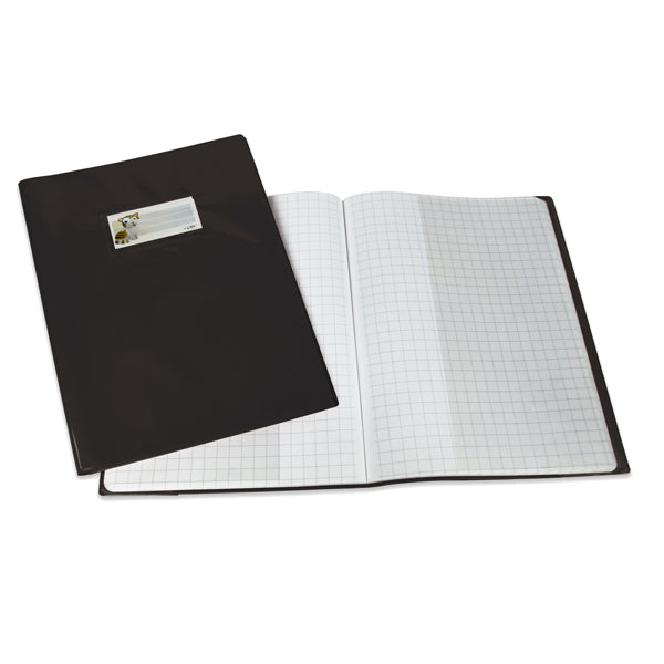 Coprimaxi L F - 21 x 30 cm - PVC - 180 mic - c/alette -  laccato - nero - Sei Rota