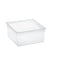 Contenitore multiuso Light Box L - 37,8x39,6x18,5 cm - 23 L - plastica - trasparente - Terry