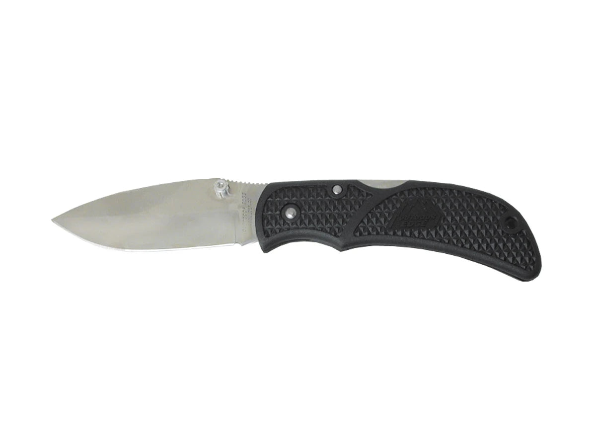 Outdoor Edge Pocket-Lite Spear Zytel Plain acciaio AUS-8A lama 7,2 cm totale 17,2 cm Back Lock Japan