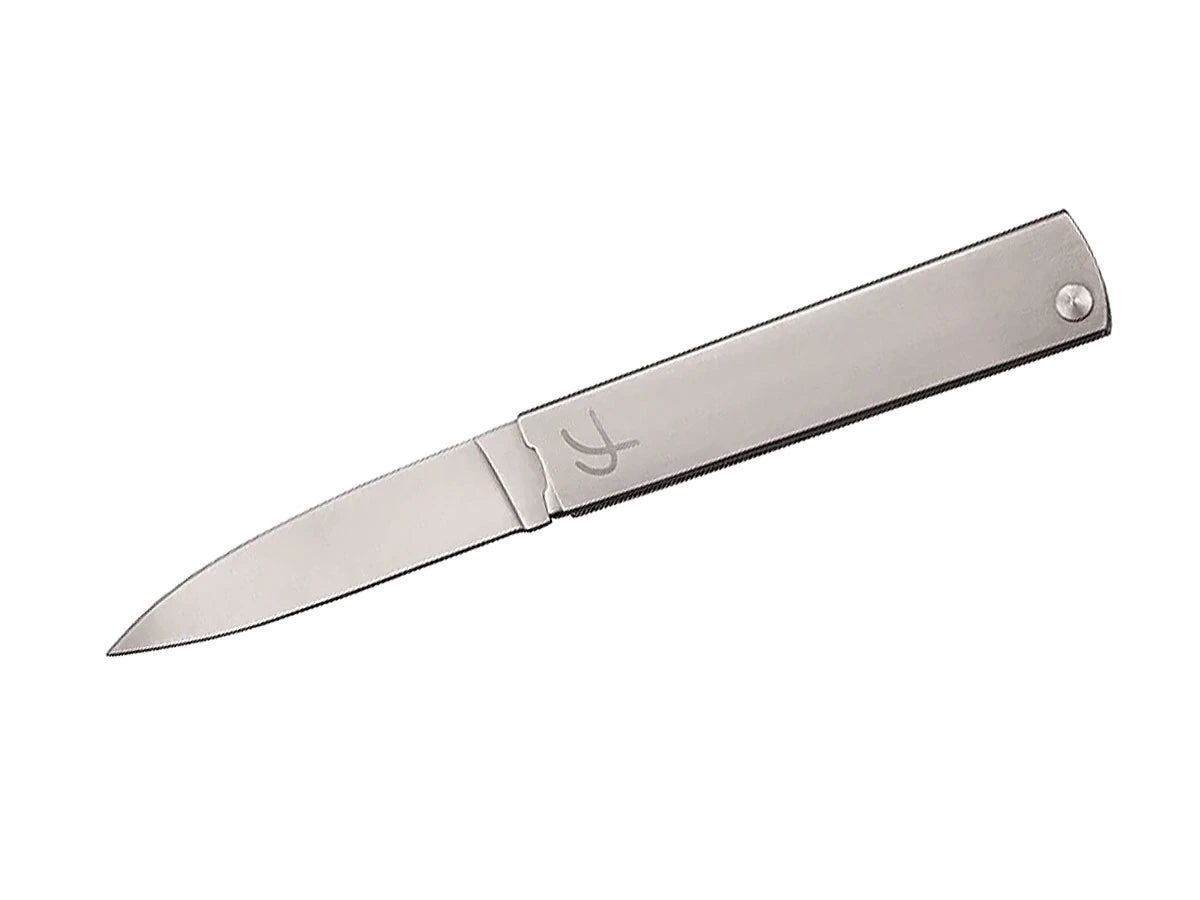 Fred Perrin Tri Folder FP3F – coltello pieghevole a tre lame vista aperta