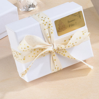 Etichette adesive ovali GL4 - in carta - permanenti - 36 x 27 mm - 50 et/fg - 100 fogli - oro satinato - Tico