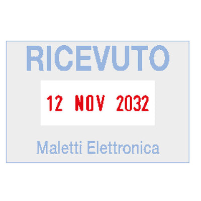Timbro Datario Classic Line 2360 - 5 righe - 3 x 4,5 cm - autoinchiostrante - Colop