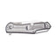 Ka-Bar Jarosz Spear Point 7509 dettaglio manico G-10 sabbia titanio Frame Lock